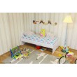 Single size bed with optional trundle bed or drawers